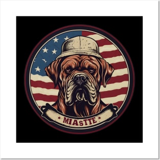 Mastiff 4th of July Posters and Art